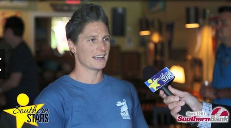 Southern Star Award to Bethany Richards of the Bike Box Project!